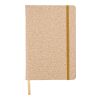 Carnet A5 avec couverture en PU. marron | sans marquage | non disponible | non disponible