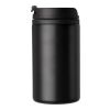 Mug isotherme en acier inoxydable noir | sans marquage | non disponible | non disponible