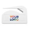 Ouvre-lettre en plastique. blanc | sans marquage | non disponible | non disponible