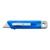 Cutter publicitaire en plastique translucide bleu | sans marquage | non disponible | non disponible
