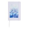 Carnet A5 en rPET blanc | sans marquage | non disponible | non disponible