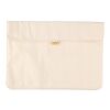 Pochette ordinateur portable en coton 220 gr/m² Dirk beige | sans marquage | non disponible | non disponible