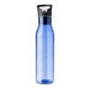Gourde de 730 ml en rPET avec paille Manfred bleu cobalt | sans marquage | non disponible | non disponible