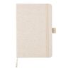 Carnet A5 en chanvre Barbara beige | sans marquage | non disponible | non disponible
