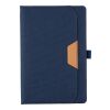 Carnet A5 en rPET Thorsten bleu | sans marquage | non disponible | non disponible