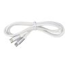 Câble de charge et de transfert en nylon 35 W Jacob noir | sans marquage | non disponible | non disponible