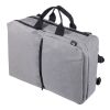 Sac à dos porte-ordinateur de 15'' en polyester rPET 300D Mallory gris clair | sans marquage | non disponible | non disponible