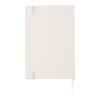 Carnet A5 en PU Bradley blanc | sans marquage | non disponible | non disponible