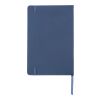 Carnet A5 en PU Bradley bleu | sans marquage | non disponible | non disponible