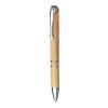 Stylo bille en bambou et plastique Deborah brun | sans marquage | non disponible | non disponible
