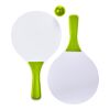 Set de 2 raquettes de plage vert lime