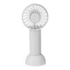 Ventilateur électrique portatif rechargeable en ABS Oren blanc | sans marquage | non disponible | non disponible