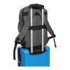 Sac à dos porte-ordinateur en rPET 300D Eulalia gris | sans marquage | non disponible | non disponible