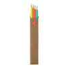 Set de 4 crayons surligneurs Kaden marron | sans marquage | non disponible | non disponible