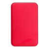 Power Bank solar de aluminio Tycho rouge | sans marquage | non disponible | non disponible