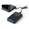 Power bank en ABS recyclé Rayen noir | sans marquage | non disponible | non disponible
