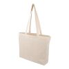 Sac shopping en coton Oeko-Tex® 140 g/m2 Isak beige | sans marquage