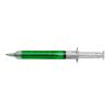 Stylo bille en plastique, mine noire. vert clair | sans marquage | non disponible | non disponible