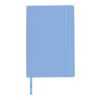 Carnet A5 avec couverture souple en PU Mireia bleu clair | sans marquage | non disponible | non disponible