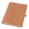 Carnet A5 en papier kraft Johanna marron | sans marquage | non disponible | non disponible