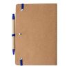 Carnet A5 en carton recyclé Theodore bleu cobalt | sans marquage | non disponible | non disponible