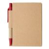 Carnet contenant 80 feuillets lignés Cooper rouge | sans marquage | non disponible | non disponible