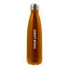 Bouteille isotherme double paroi en acier inoxydable - 500 ml orange