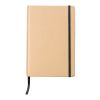 Carnet A5 en carton recyclé Gianni beige