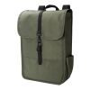Sac à dos avec rabat en polyester rPET Lyric bleu