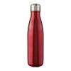 Gourde simple paroi en acier inoxydable recyclé de 650 ml Cliff rouge
