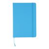 Carnet A5 avec couverture en rPET PU Eamon rouge