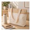 Sac isotherme en jute de coton Randy beige