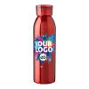 Gourde de 650 ml en acier inoxydable Cindy noir