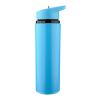 Gourde de 500 ml en acier inoxydable recyclé Zeno rouge