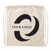 Sac à dos en coton 120 g/m2 beige