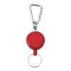 Porte-badge en plastique rouge | sans marquage | non disponible | non disponible