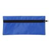 Trousse en nylon zippée. bleu cobalt | sans marquage | non disponible | non disponible