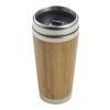 Tasse de voyage thermos en bambou (400 ml) marron | sans marquage | non disponible | non disponible