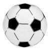 Ballon de football gonflable blanc | sans marquage | non disponible | non disponible