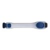Brassard en silicone muni de 2 LEDS bleu | sans marquage | non disponible | non disponible