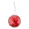 Yoyo lumineux en plastique translucide. rouge | sans marquage | non disponible | non disponible