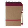 Carnet à spirale en carton rouge | sans marquage | non disponible | non disponible