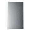 Power bank en aluminium. argent | sans marquage | non disponible | non disponible