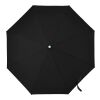 Parapluie pliable en polyester 190 T pongee noir | sans marquage | non disponible | non disponible