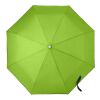 Parapluie pliable en polyester 190 T pongee vert lime | sans marquage | non disponible | non disponible