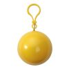 Etui boule contenant un poncho, jaune | sans marquage | non disponible | non disponible