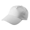 Casquette en coton 5 panneaux blanc | sans marquage | non disponible | non disponible