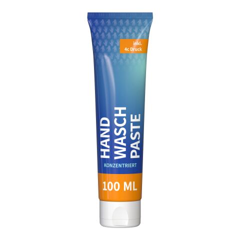 Tube de 100 ml - Pâte professionnelle de nettoyage des mains - FullbodyPrint Blanc | sans marquage