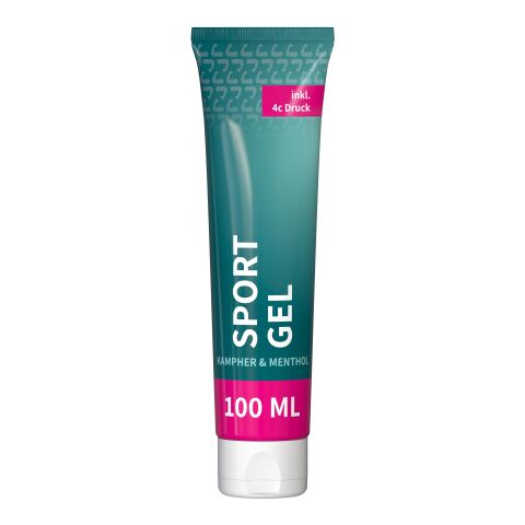 Tube de 100 ml - Gel sportif - FullbodyPrint Blanc | sans marquage
