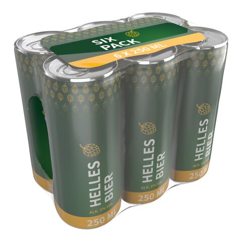 Bière, Sixpack 4C Impression numérique matt | Étiquette en film (Fullbody)